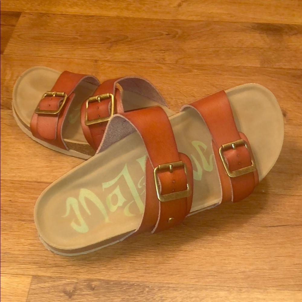 Mad Love Tan Birkenstocks